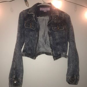 PacSun Studded Denim Jacket